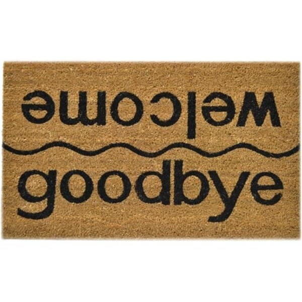 Imports Decor Inc Imports Decor 510PVC Welcome/Goodbye Door Floor Mat 510PVC - main